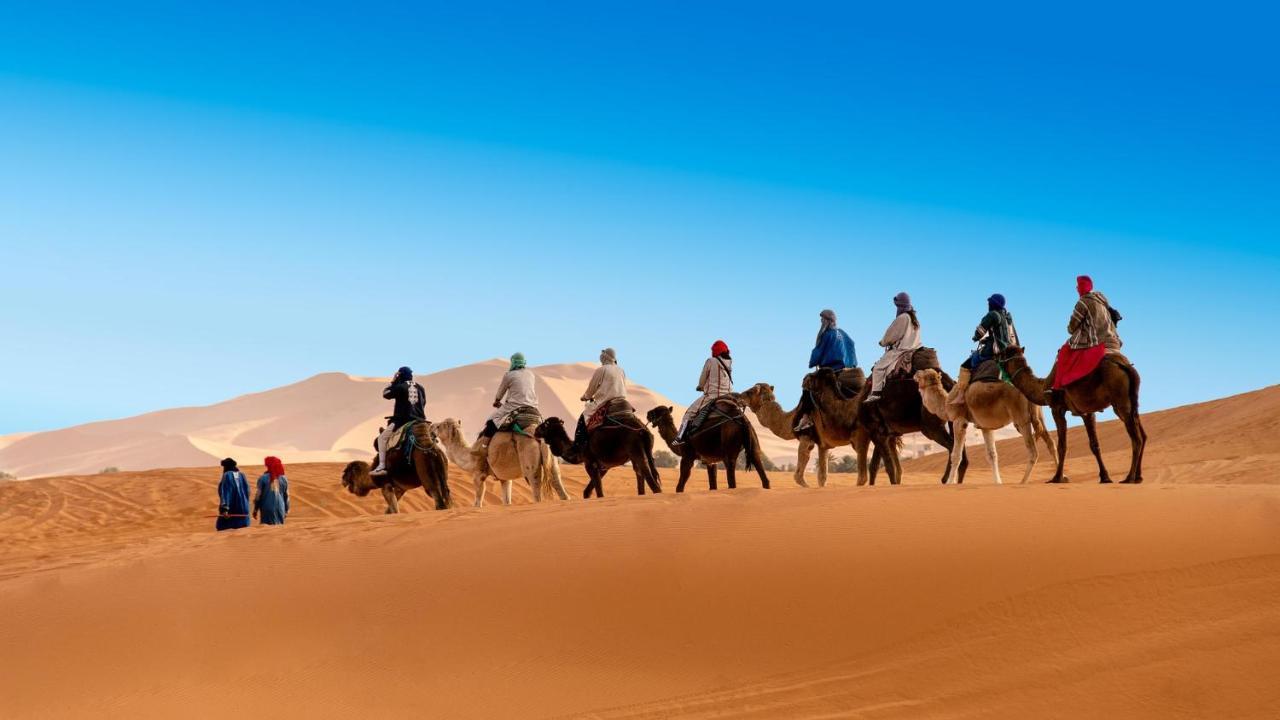 Les Roches Desert Camp Merzouga Exteriér fotografie